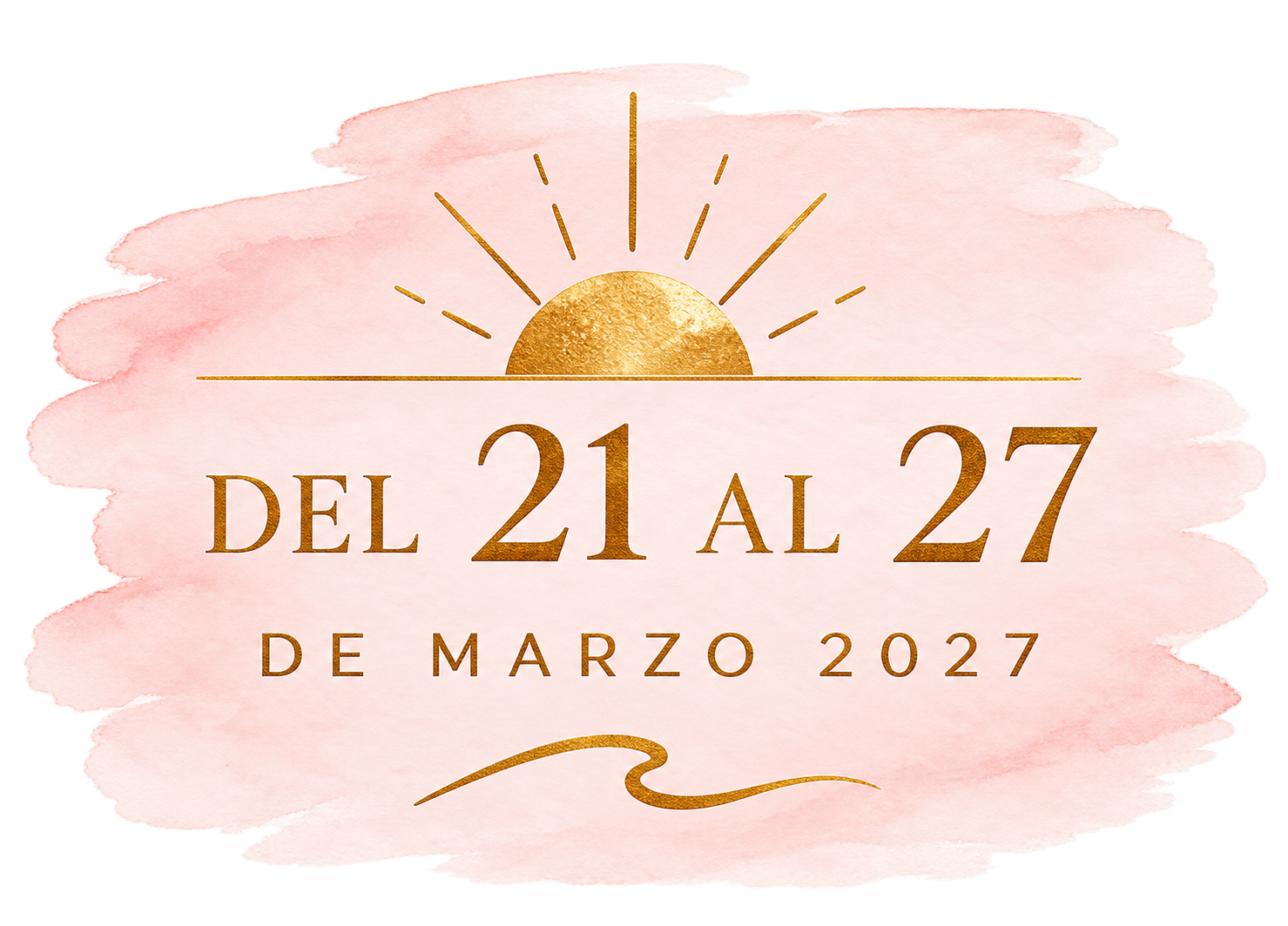 Del 21 al 27 de marzo de 2027
